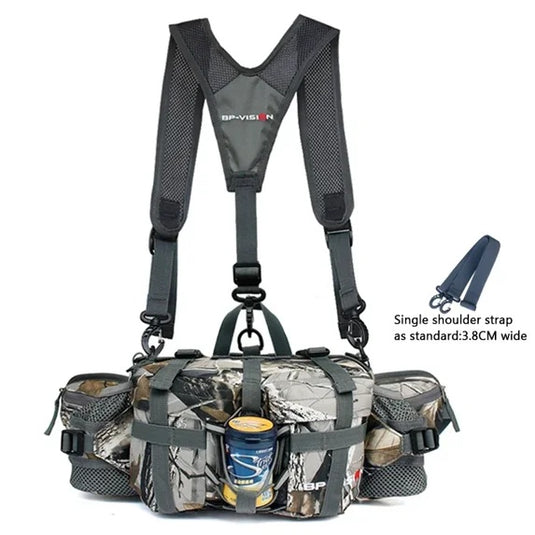 Portable Outdoor Sports Waist Pack 5L Waterproof Hiking Shoulder Bag Cycle Camping Travel Men Women Unisex Waterproof Waist Bag