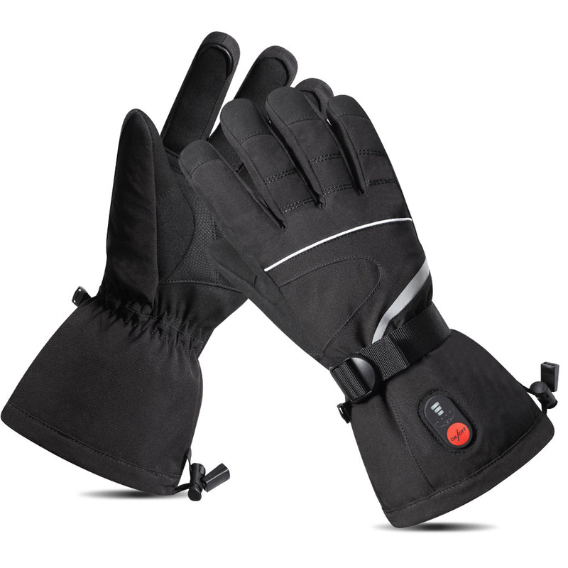 Load image into Gallery viewer, SNOW DEER Heated Gloves - Unisex Winter Ski Gloves with Rechargeable Electric Heating for Skiing, Snowboarding, Snow Hiking, Hunting &amp; Outdoor Activities
