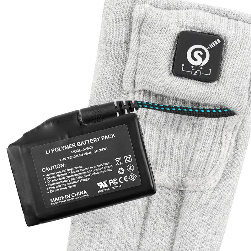 Load image into Gallery viewer, SS01G Snow Deer Battery Heated Socks For Men Women
