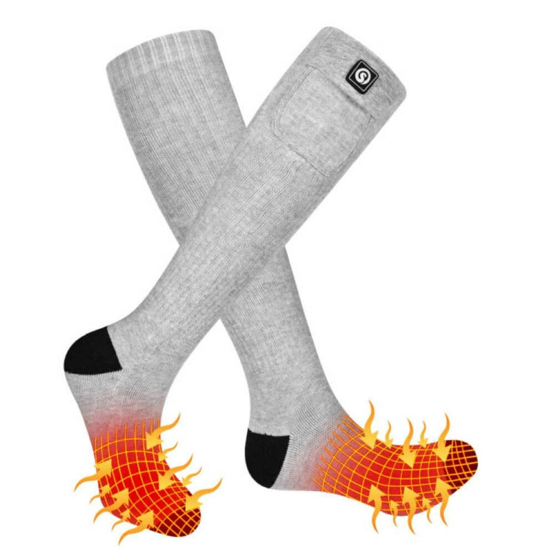 Load image into Gallery viewer, SS01G Snow Deer Battery Heated Socks For Men Women
