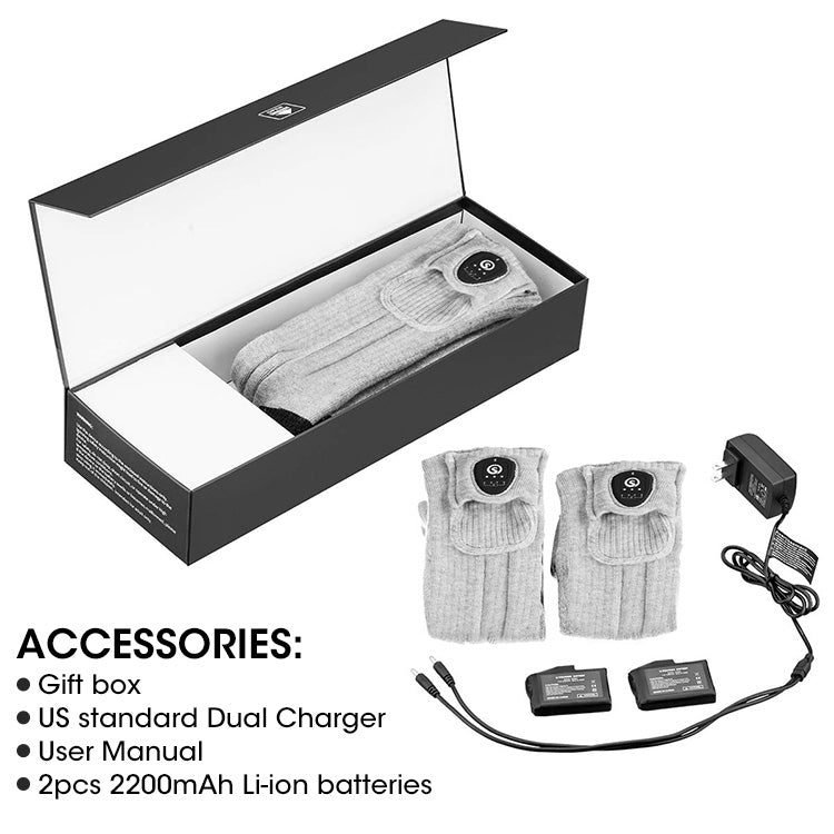 Load image into Gallery viewer, SNOW DEER Bluetooth Heated Socks
