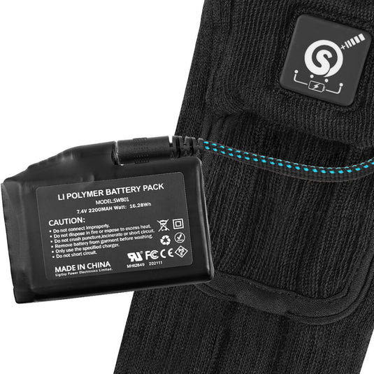 Snow Deer Men Women Heated Socks For Motorcycle & Cycling