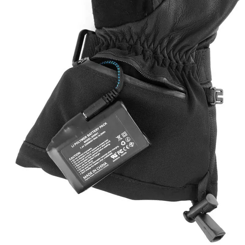 Load image into Gallery viewer, Savior Heated Leather Mittens 
