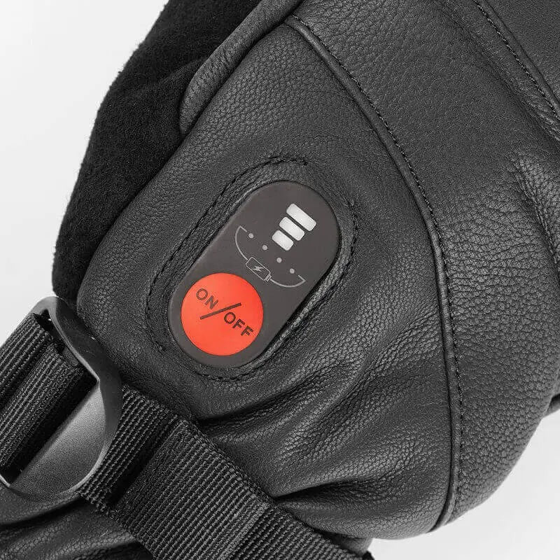 Load image into Gallery viewer, Savior Heated Leather Mittens 
