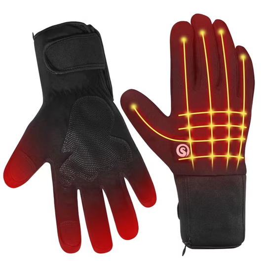 Snow Deer Heated Glove for Men Women, Rechargeable Battery Electric Savior Heated Gloves, Winter Warm Glove for Arthritis Raynaud, Gloves Riding Ski Snowboarding Hiking Cycling Hand Warmers