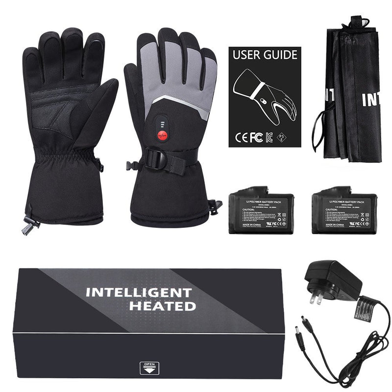 Load image into Gallery viewer, Snow Deer Gloves for Men Women, Rechargeable Electric Heated Gloves ,Heated Skiing Gloves and Snowboarding Gloves
