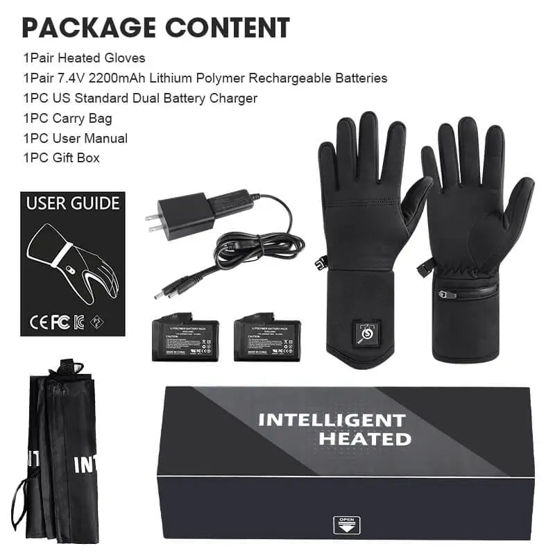 Load image into Gallery viewer, Snow Deer Heated Breathable Thin Glove Liners
